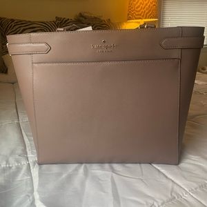 Kate Spade NWT taupe tote bag